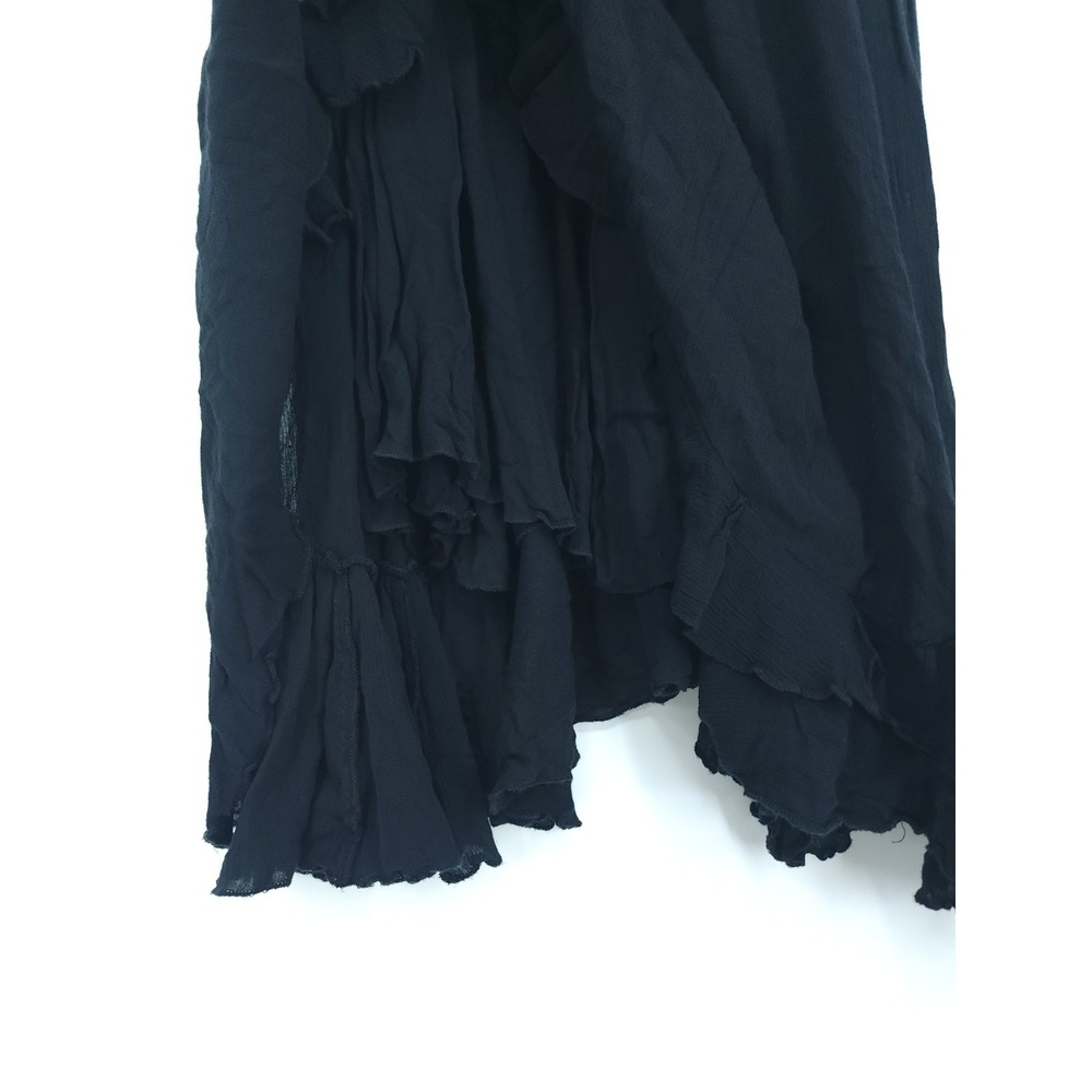 Free People Black Lace-Trim Maxi Dress - Picture 8 of 12